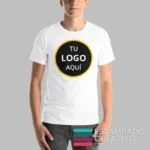 remeras blancas sublimadas con tu logo