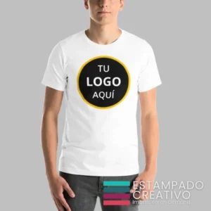 remeras blancas sublimadas con tu logo